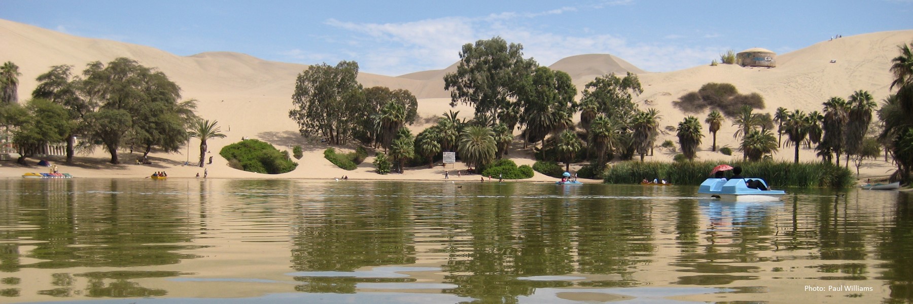 A Small Lake In The Desert.