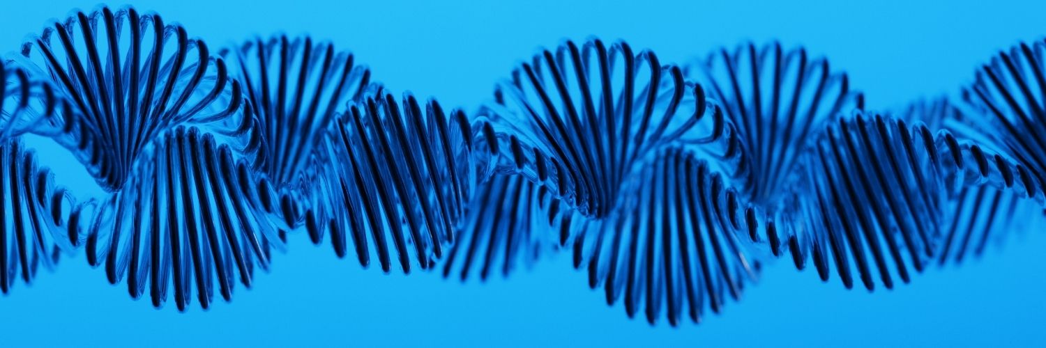 Microscopic View Of A Helix