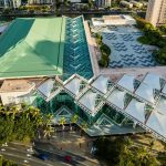 Aerial view of the Hawai'i Convention Center