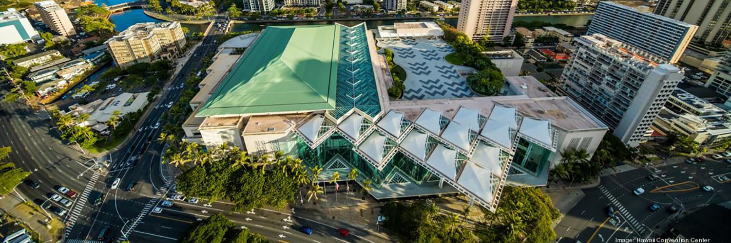 Aerial View Of The Hawai'i Convention Center