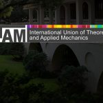 IUTAM logo laid over image of Jefferson Hall at UH Manoa