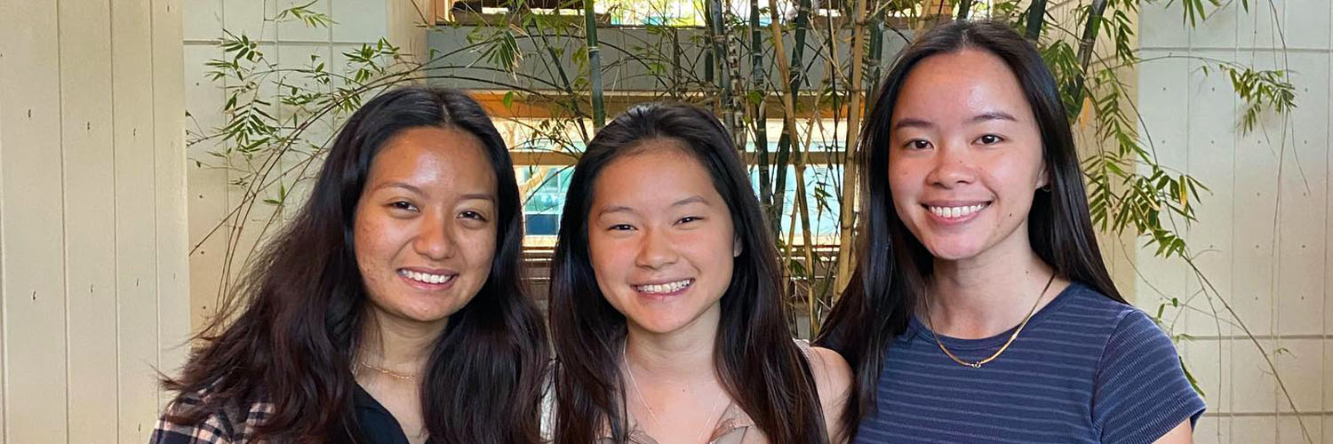 A Group Of Three Female Engineering Students Posing For A Photo