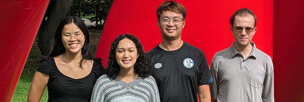 Four Students Posing For A Photo